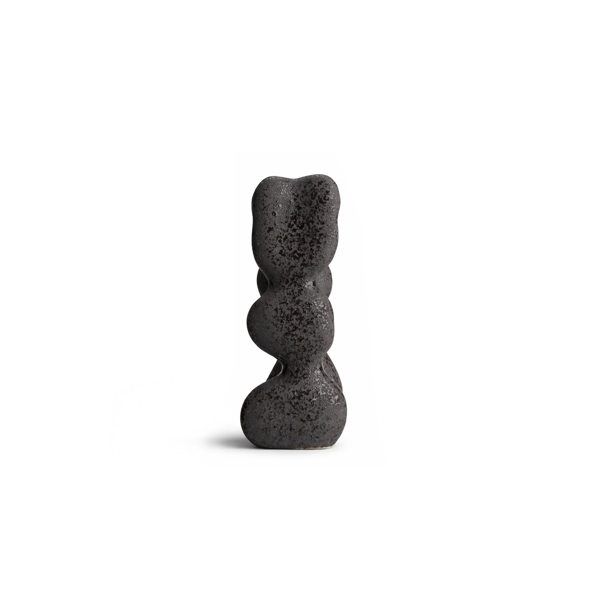 Ravena Small Charcoal Ceramic Sculpture by Liang & Eimil
