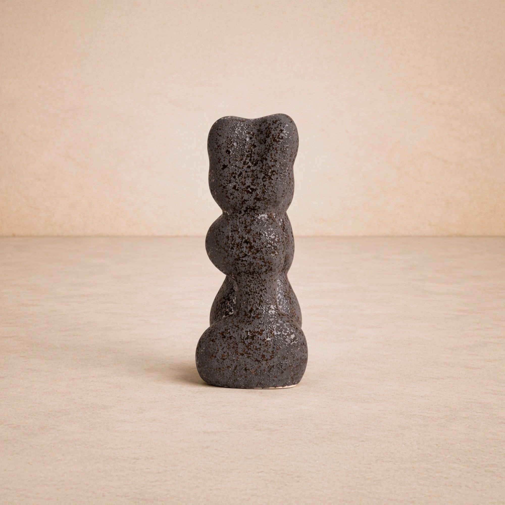 Ravena Small Charcoal Ceramic Sculpture by Liang & Eimil