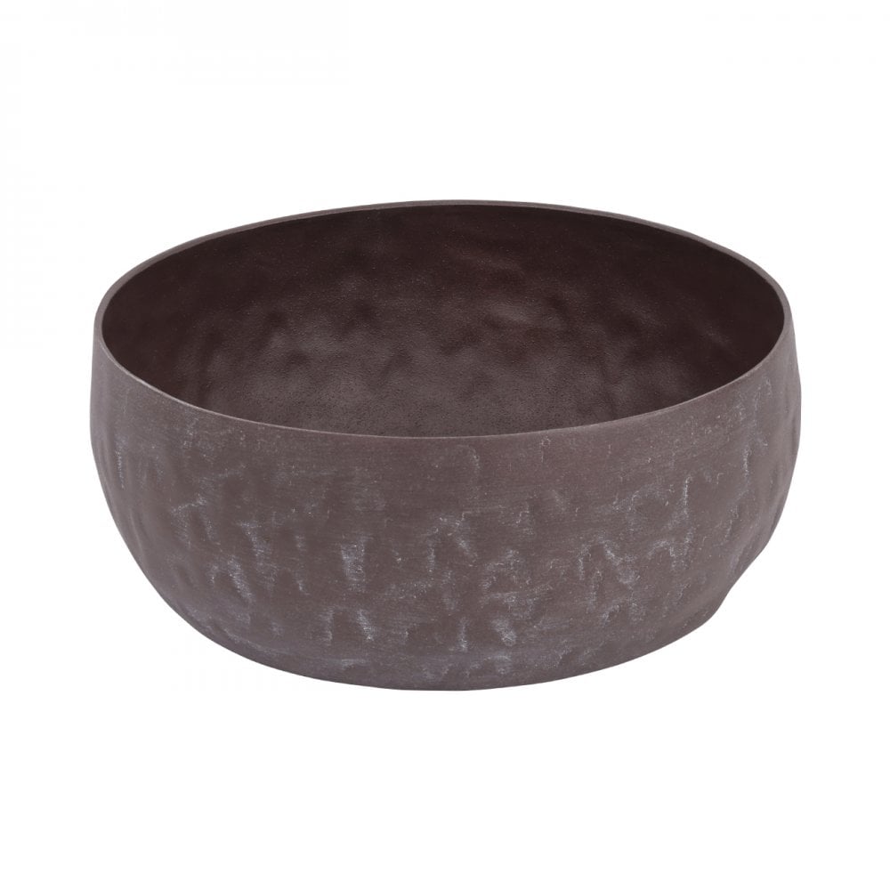 Samui Brown Stonewash Bowl Small by Libra Interiors