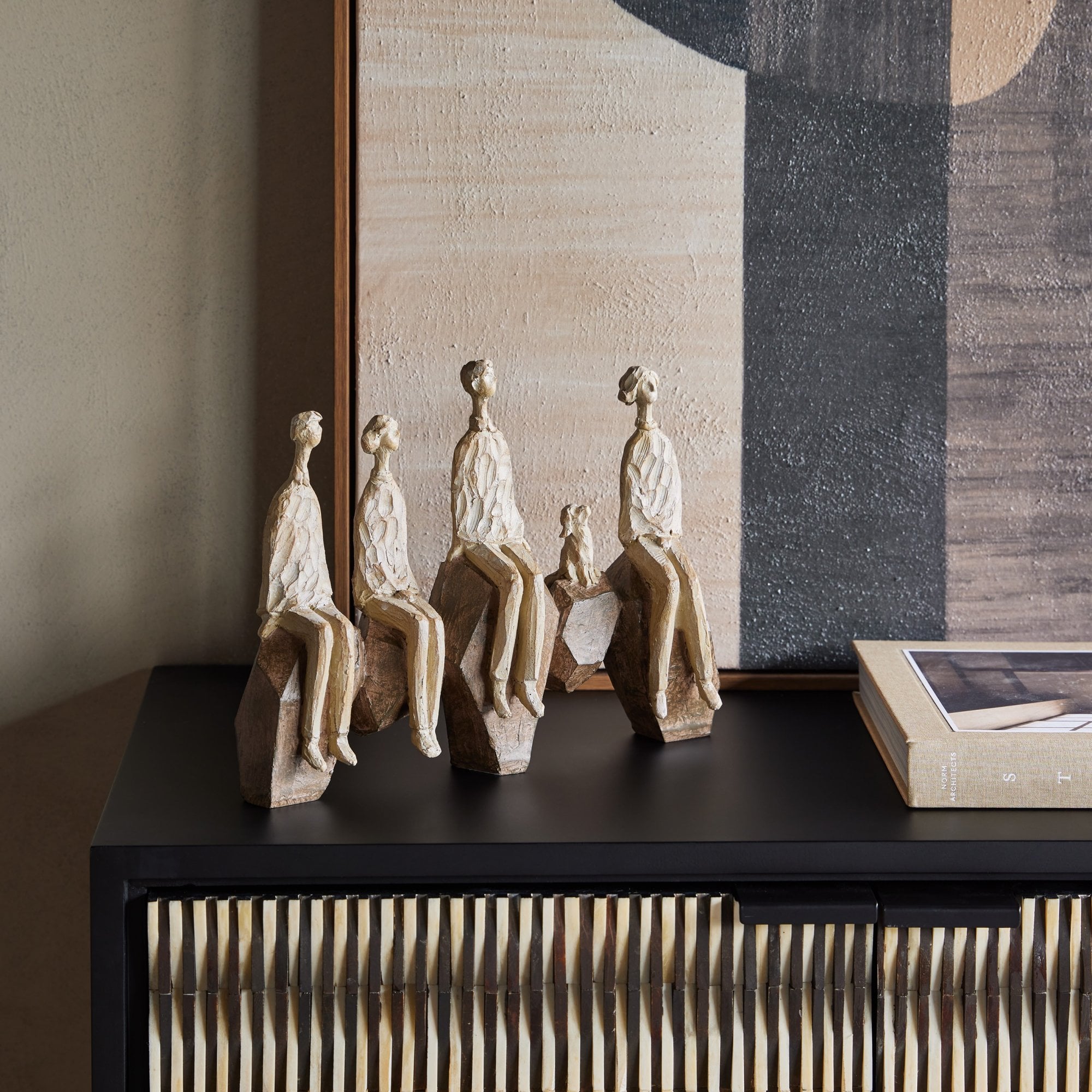 Ellington Seated Forms Family of 5 by Libra Interiors