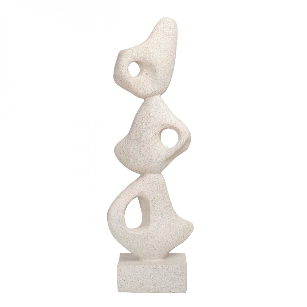 Aven Stacked Organic Forms Sculpture by Libra Interiors
