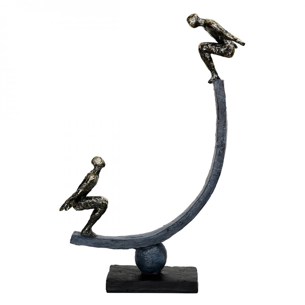Balancing Act Figures Sculpture by Libra Interiors
