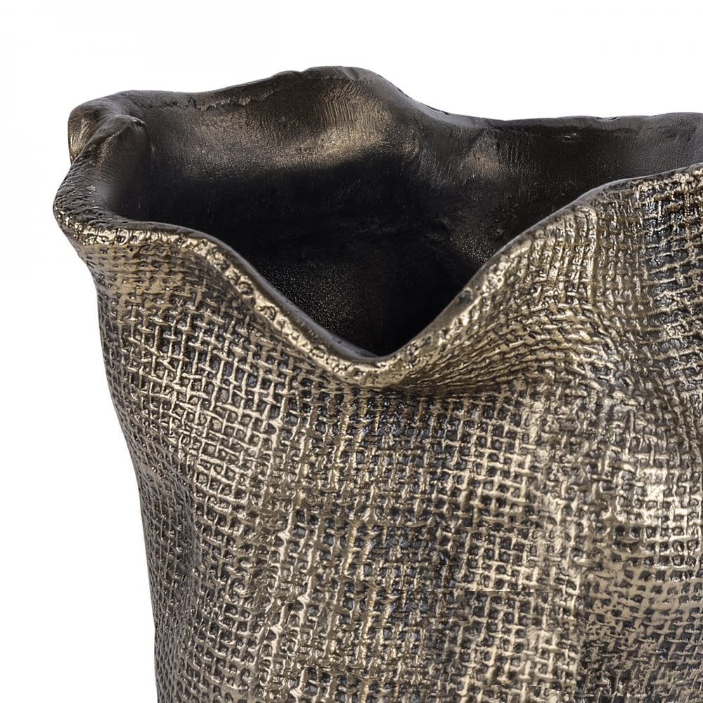 Molten Weave Vase Small by Libra Interiors