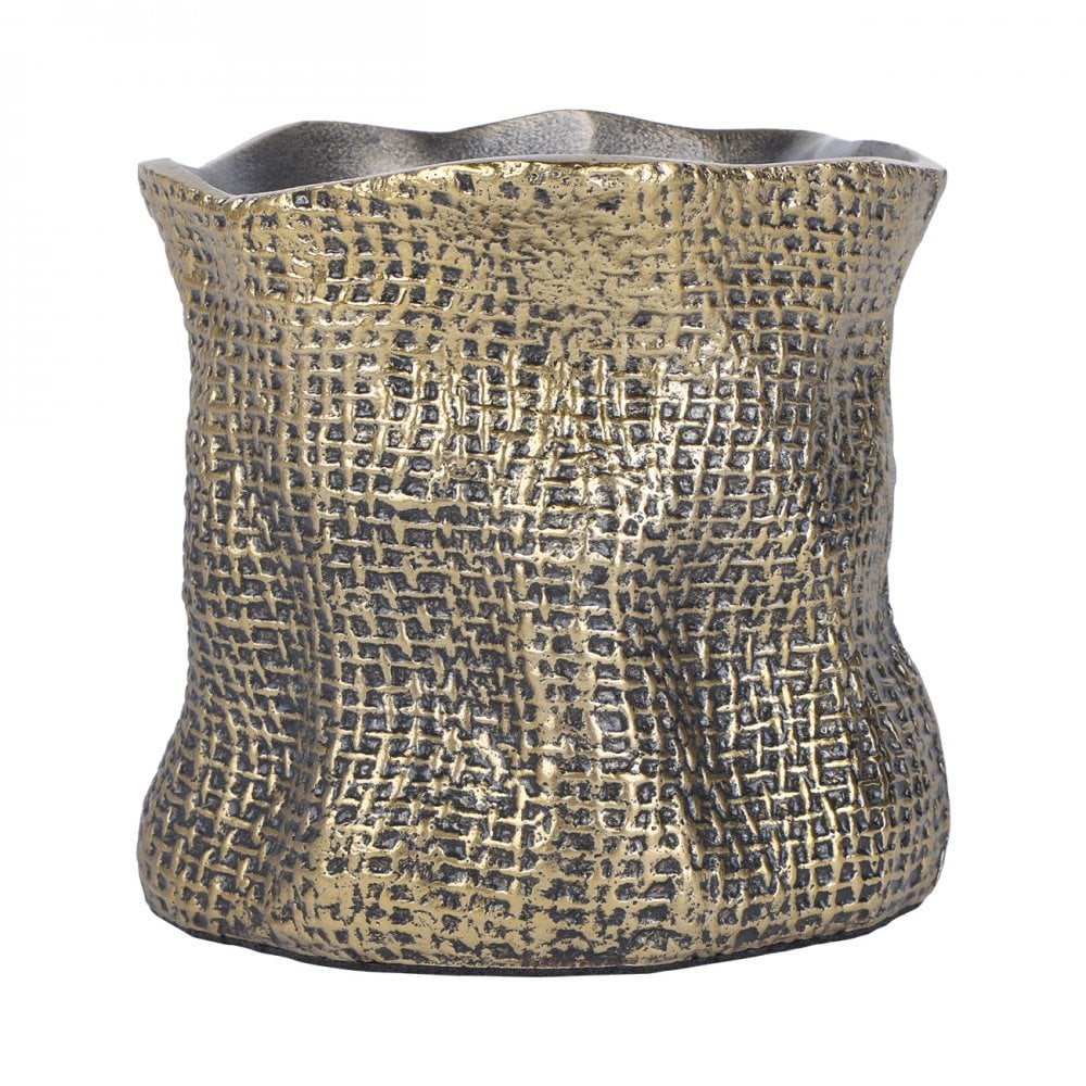 Molten Weave Candle Holder by Libra Interiors