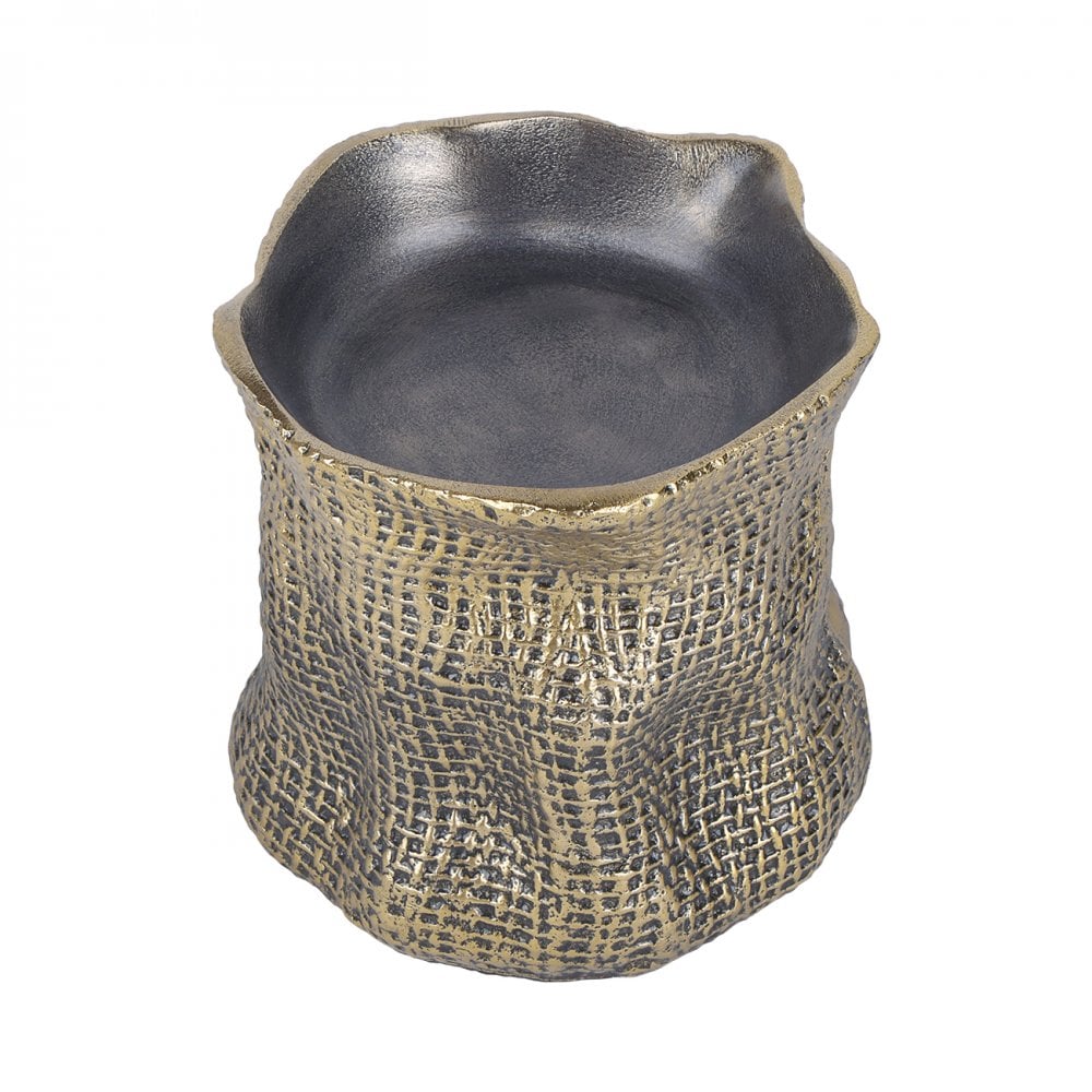 Molten Weave Candle Holder by Libra Interiors