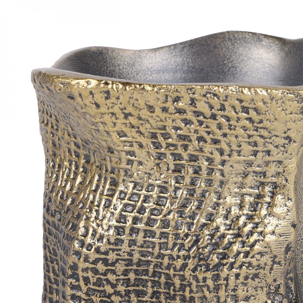 Molten Weave Candle Holder by Libra Interiors