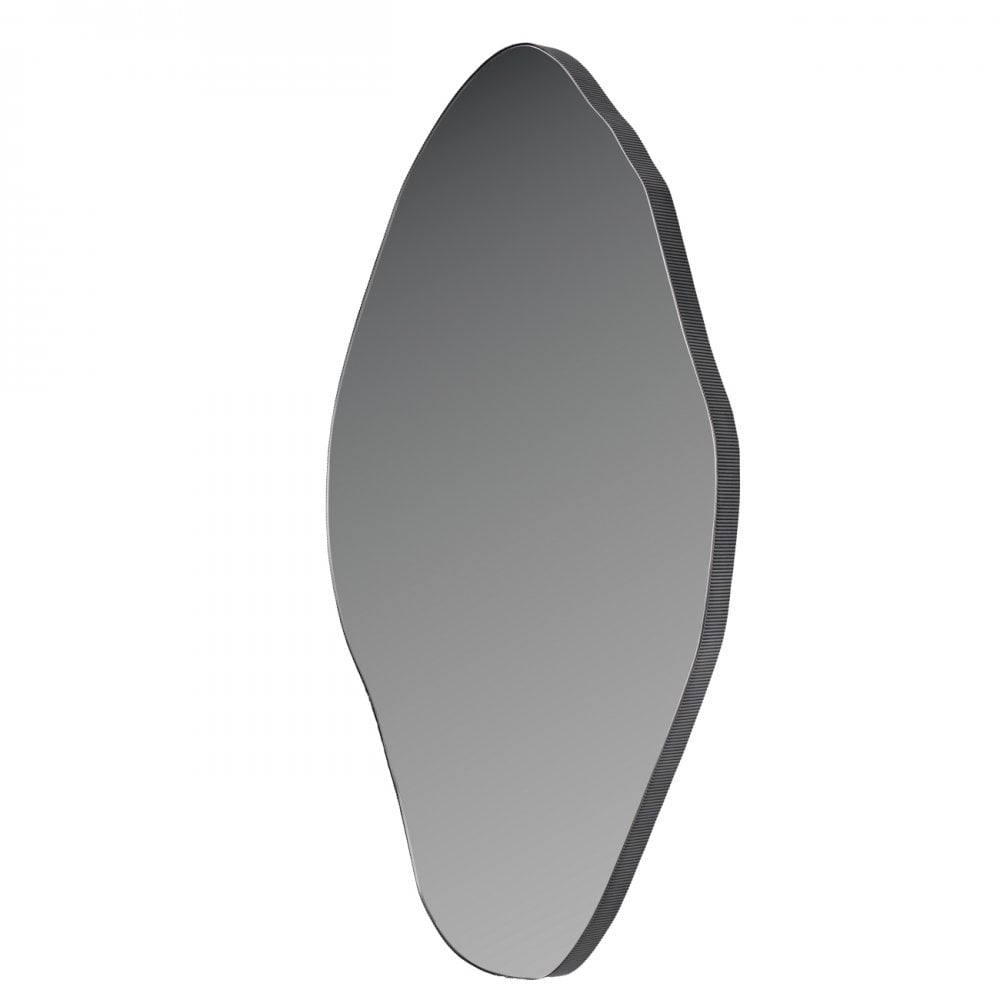 Oregon Gilded Oak Wood Large Wall Mirror by Libra Interiors