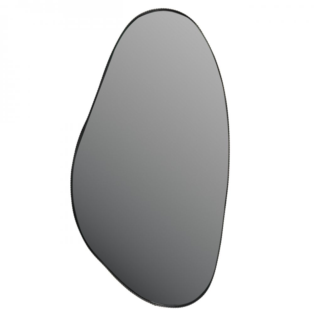 Oregon Small Gilded Oak Wood Wall Mirror by Libra Interiors