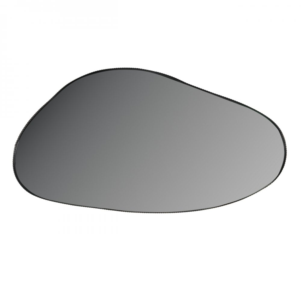 Oregon Small Gilded Oak Wood Wall Mirror by Libra Interiors