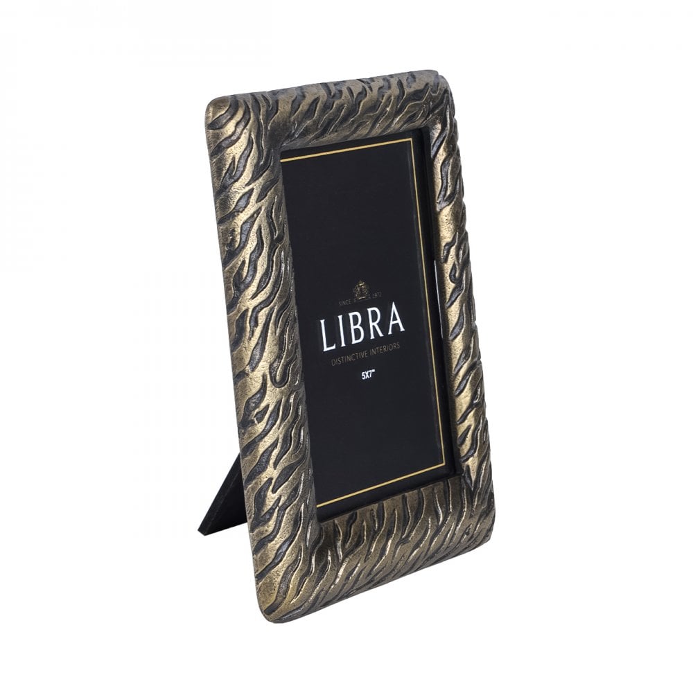 Kavari Tiger Photo Frame 5x7 by Libra Interiors
