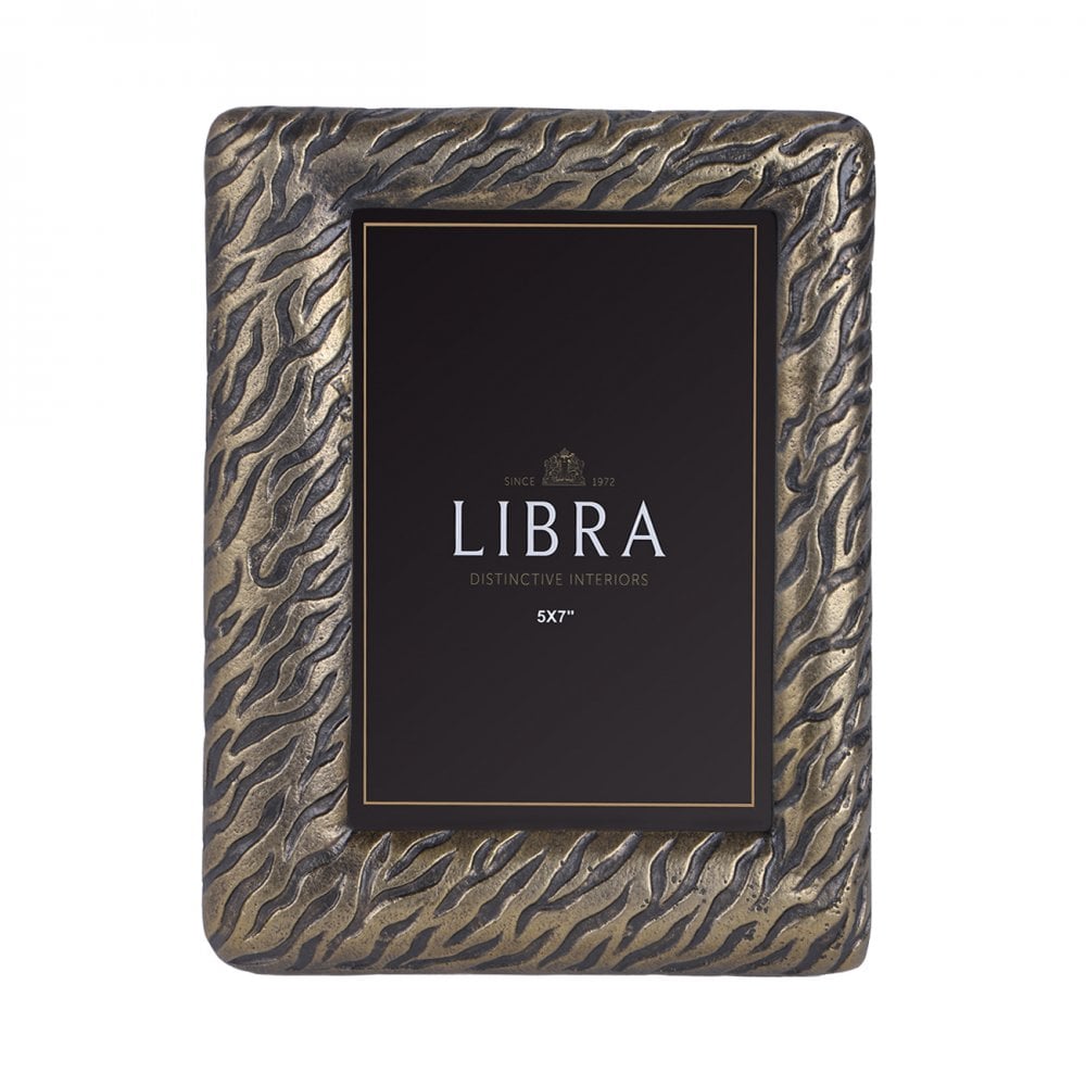 Kavari Tiger Photo Frame 5x7 by Libra Interiors