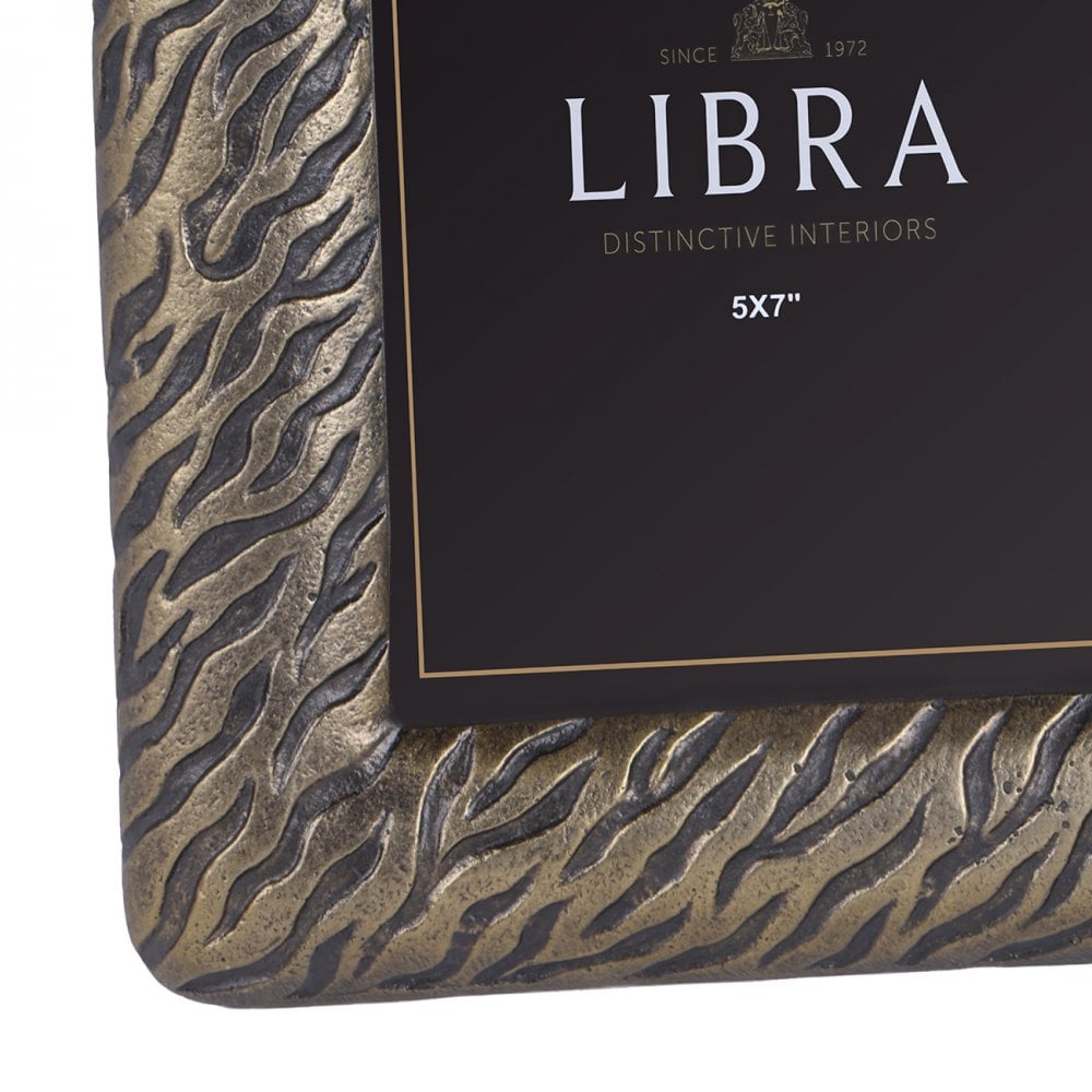 Kavari Tiger Photo Frame 5x7 by Libra Interiors