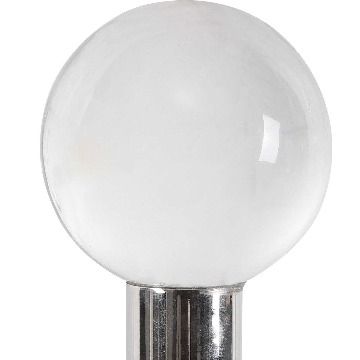 Klara White Bottles - Set of 2 by Uttermost