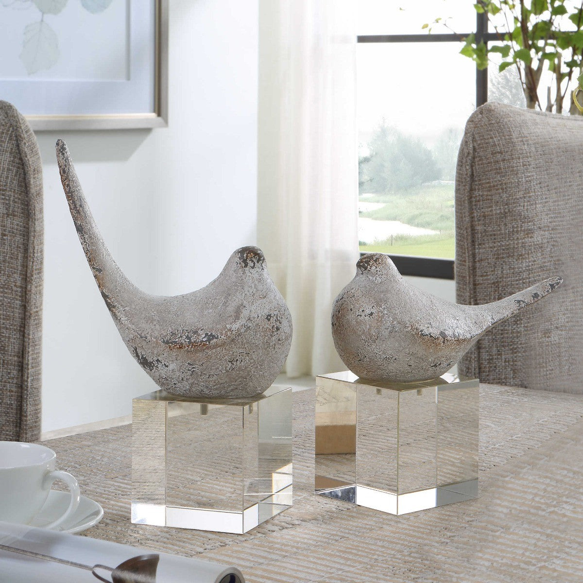 Better Together Bird Sculptures - Set of 2 by Uttermost