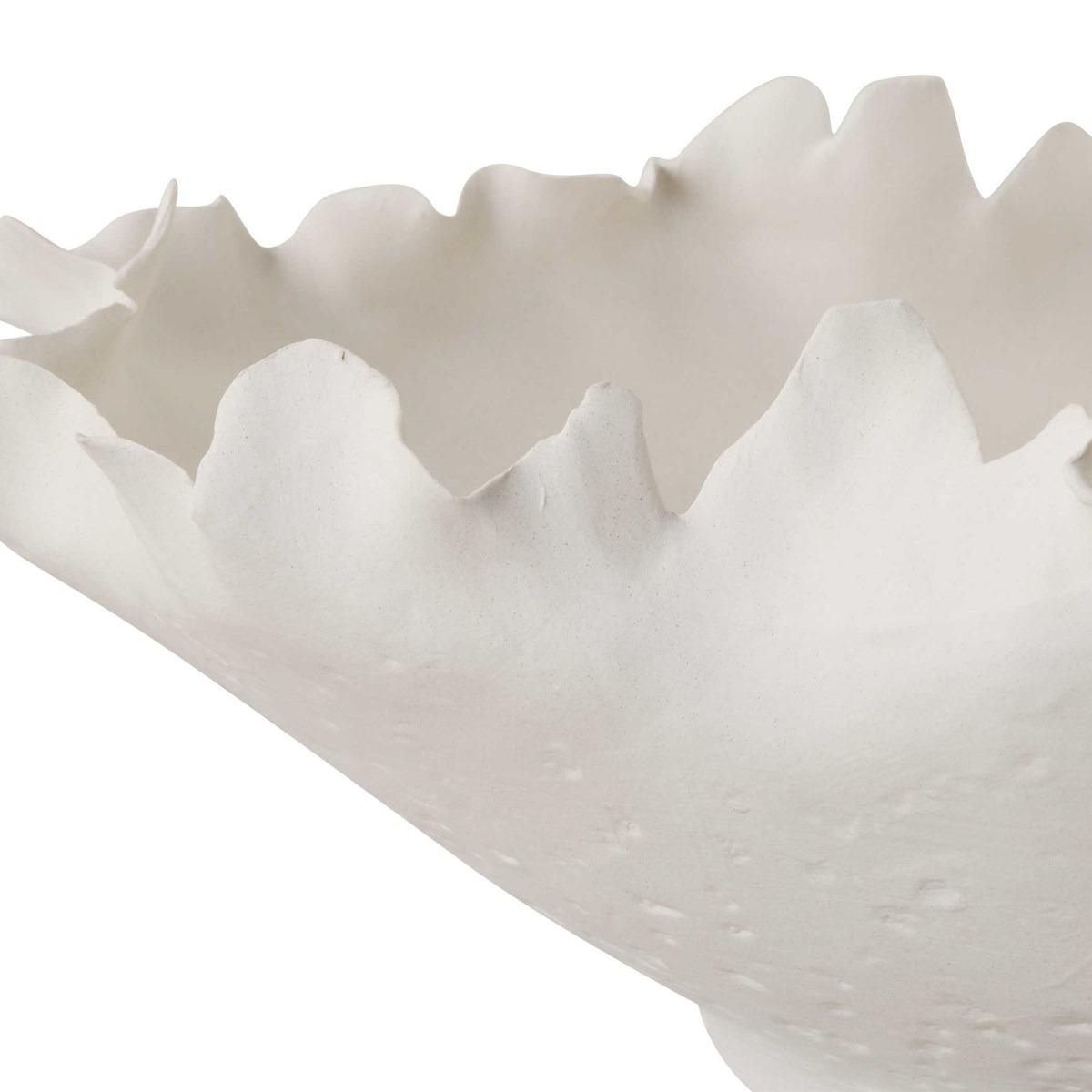 Blossom Short Off-White Bowl by Uttermost