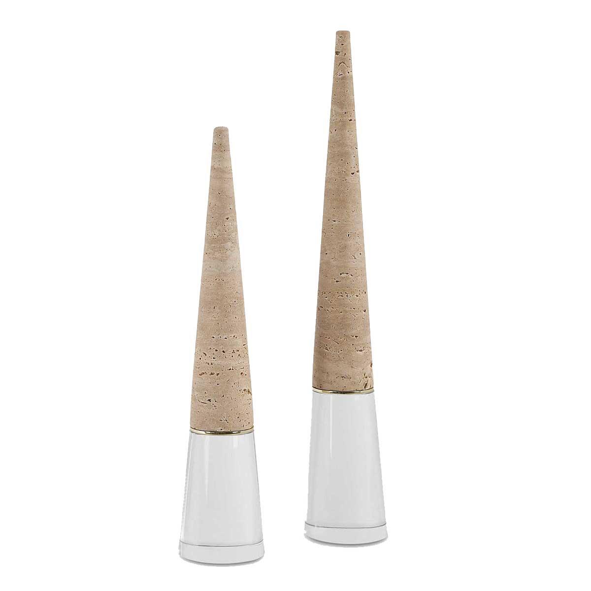 Stoney Point, Sculptures - Set of 2 by Uttermost