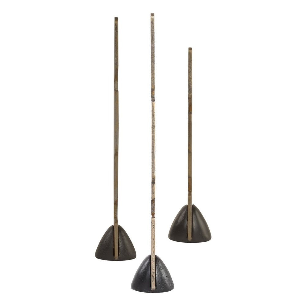 Geometric Echoes Sculptures Set of 3 by Uttermost