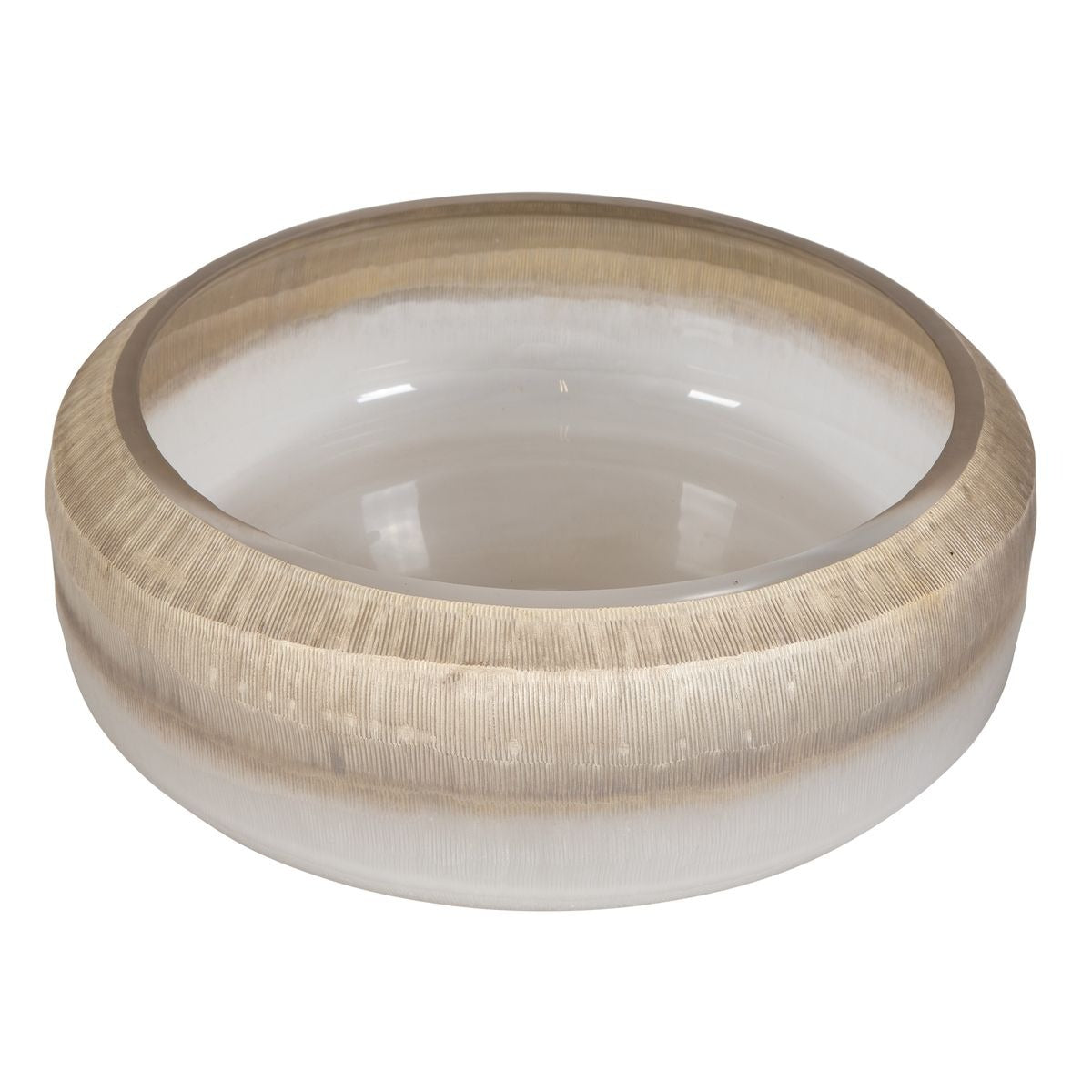 Ombra Modern Bowl by Uttermost