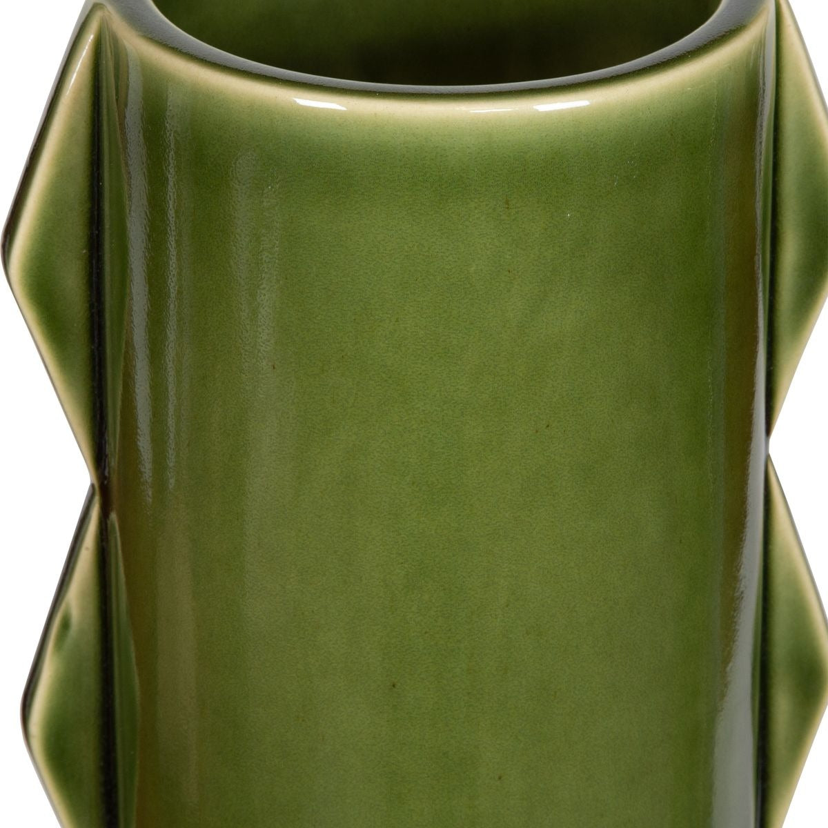 Meander Indoor-Outdoor Green Vases - Set of 2 by Uttermost