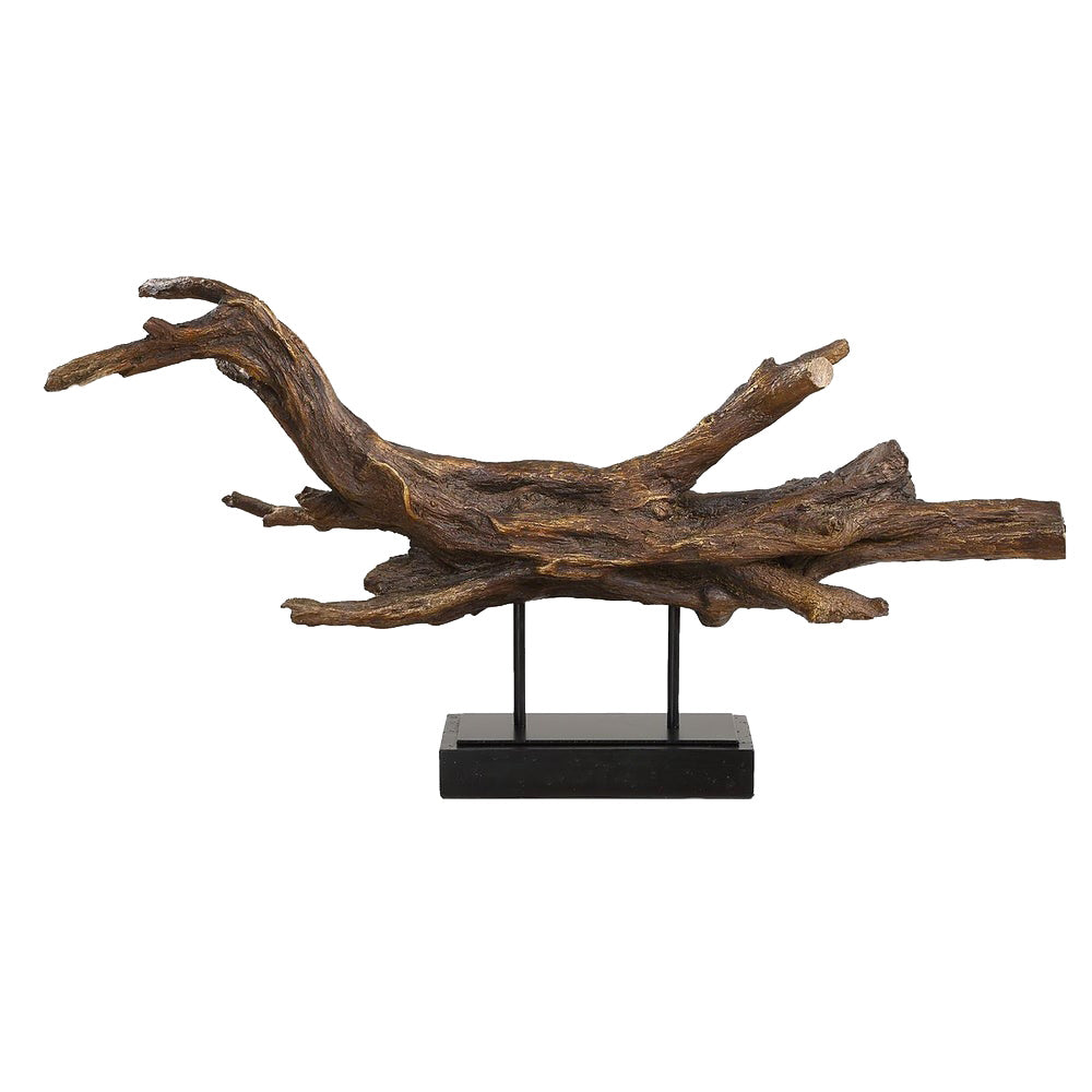 Gilded Branch Sculpture by Uttermost
