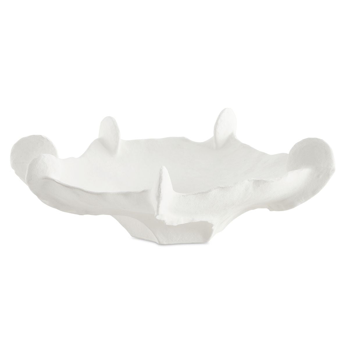 Coral Mirage White Outdoor Bowl by Uttermost