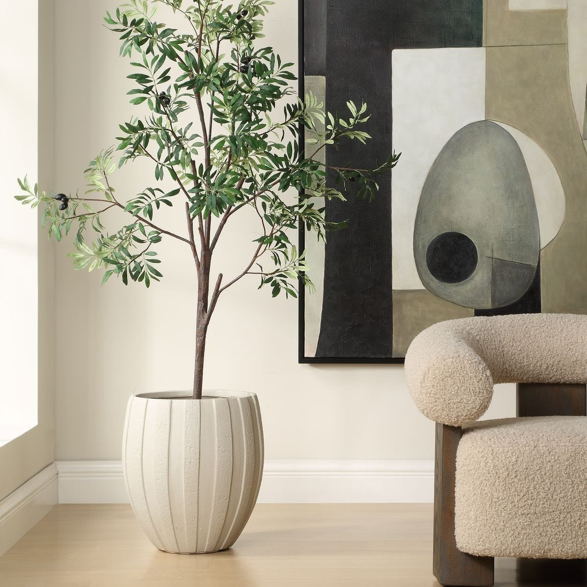 Ridgehaven Textured Outdoor Planter by Uttermost
