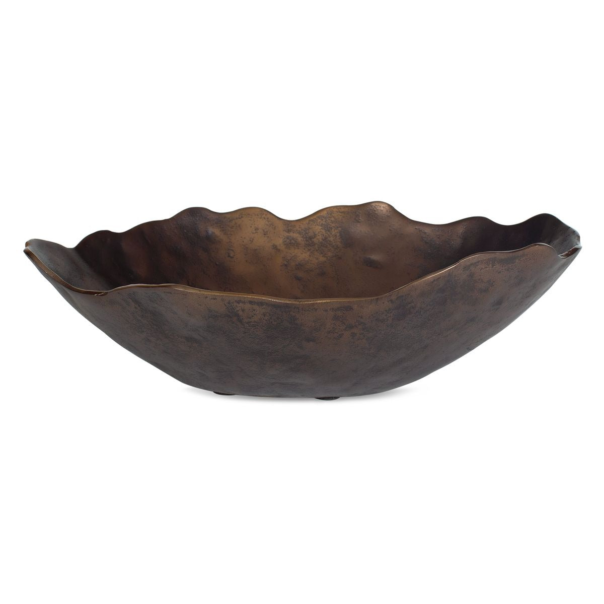 Obscura Bronze Outdoor Bowl by Uttermost