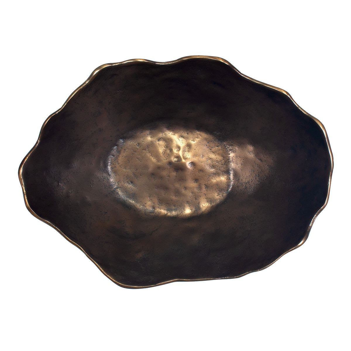 Obscura Bronze Outdoor Bowl by Uttermost