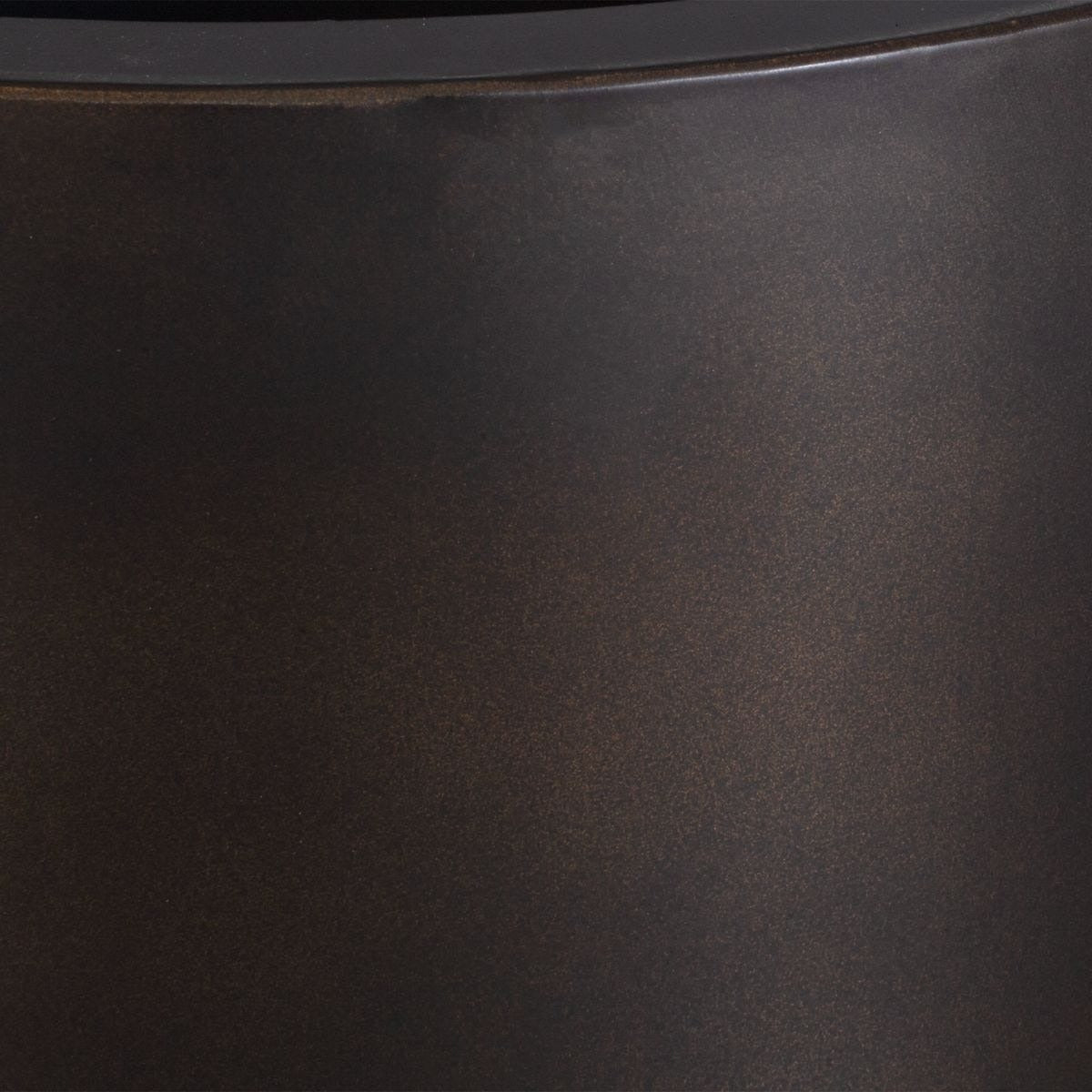 Volcan Matte Bronze Outdoor Planters Set of 2 by Uttermost