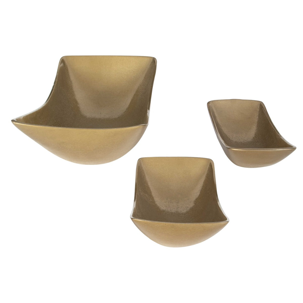 Anas Antique Brass Bowls - Set of 3 by Uttermost