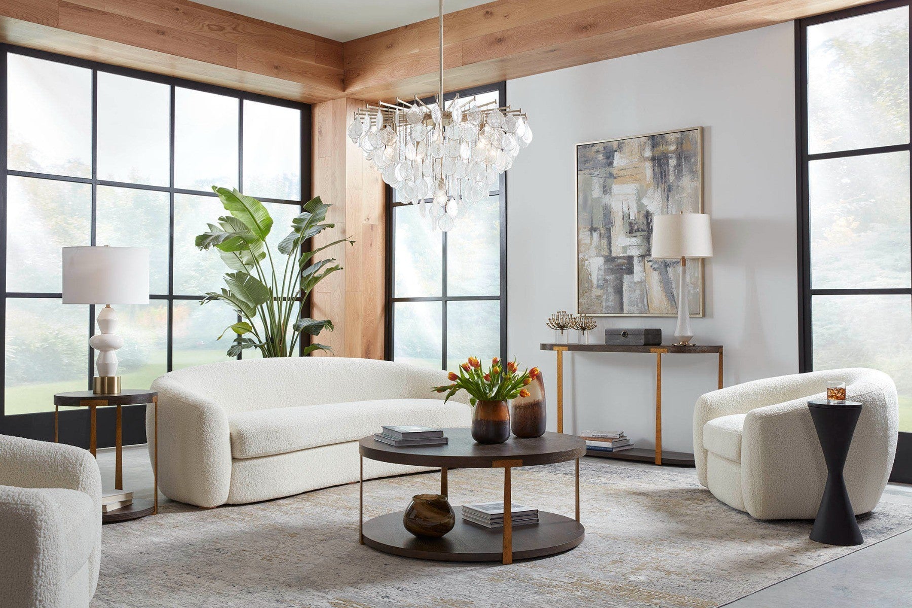 Palisade Wood Console Table by Uttermost