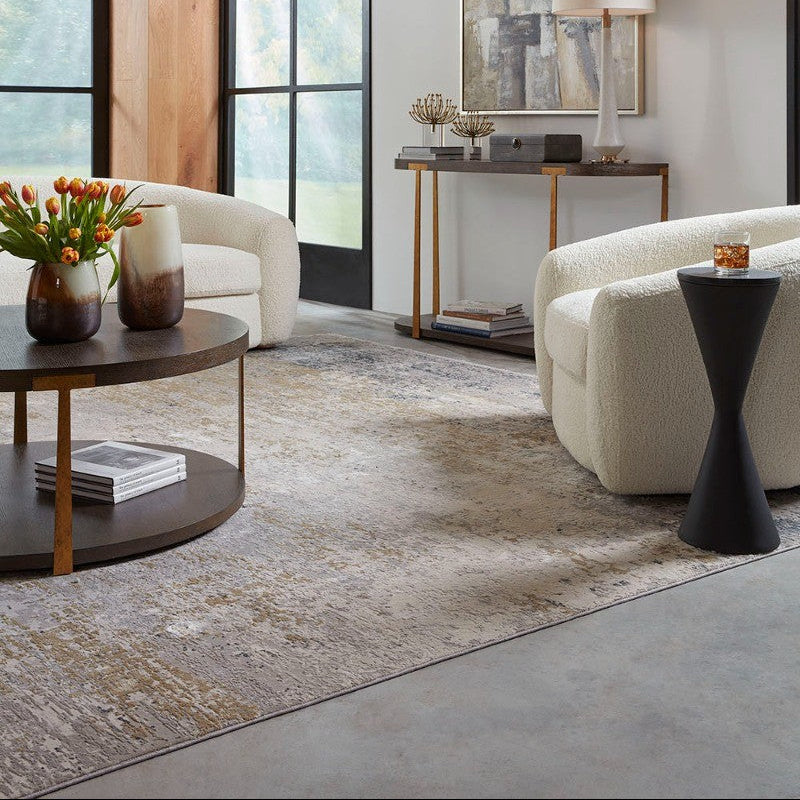 Palisade Round Wood Coffee Table by Uttermost