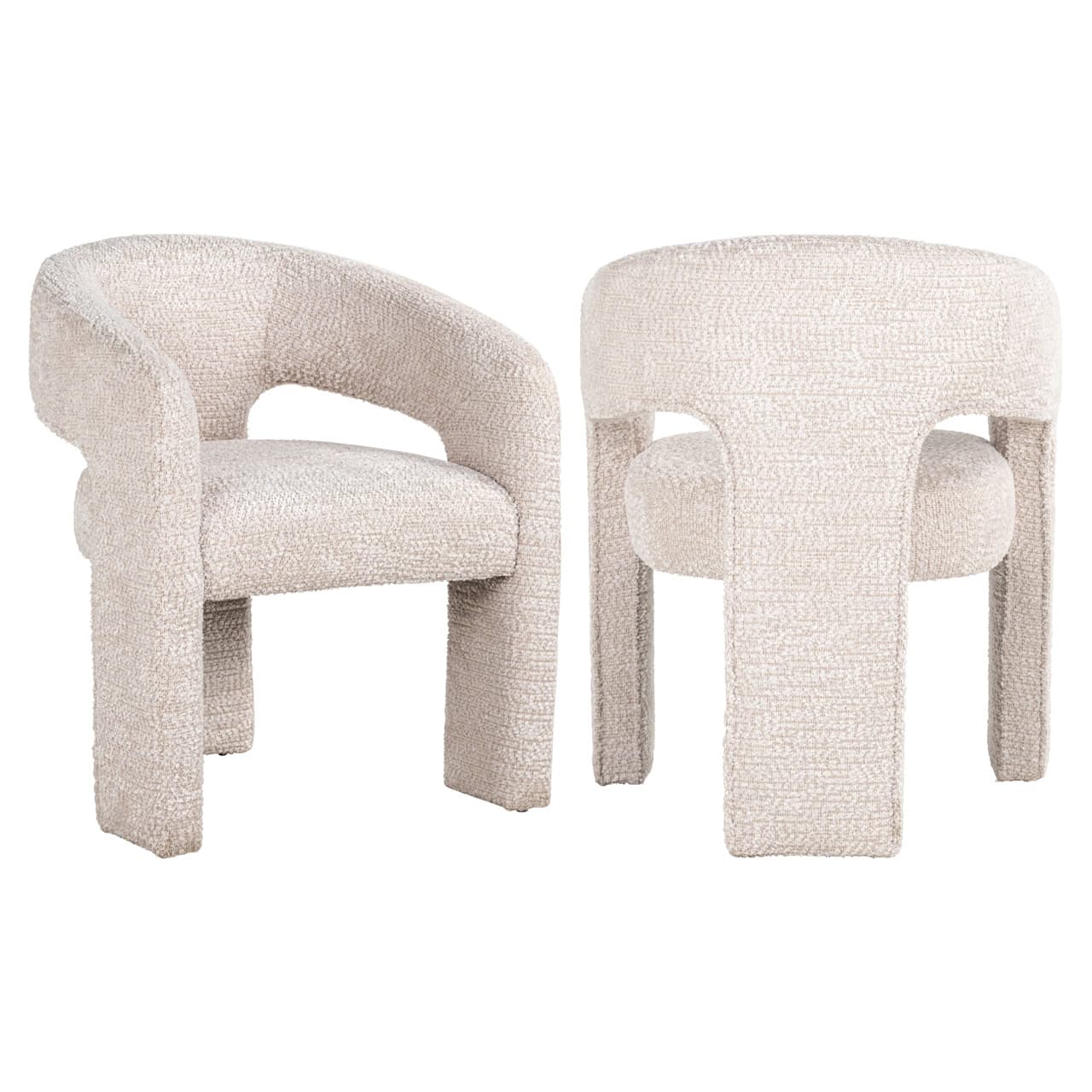 Belle Lovely Cream Dining Chair by Richmond Interiors