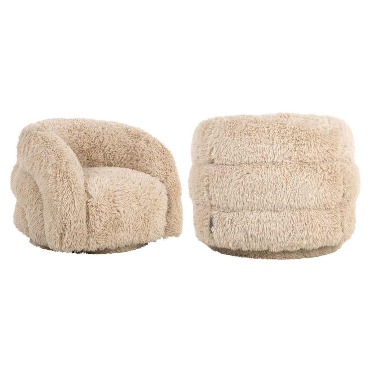 Lounge chair Lenny yakety sand swivel kids by Richmond Interiors