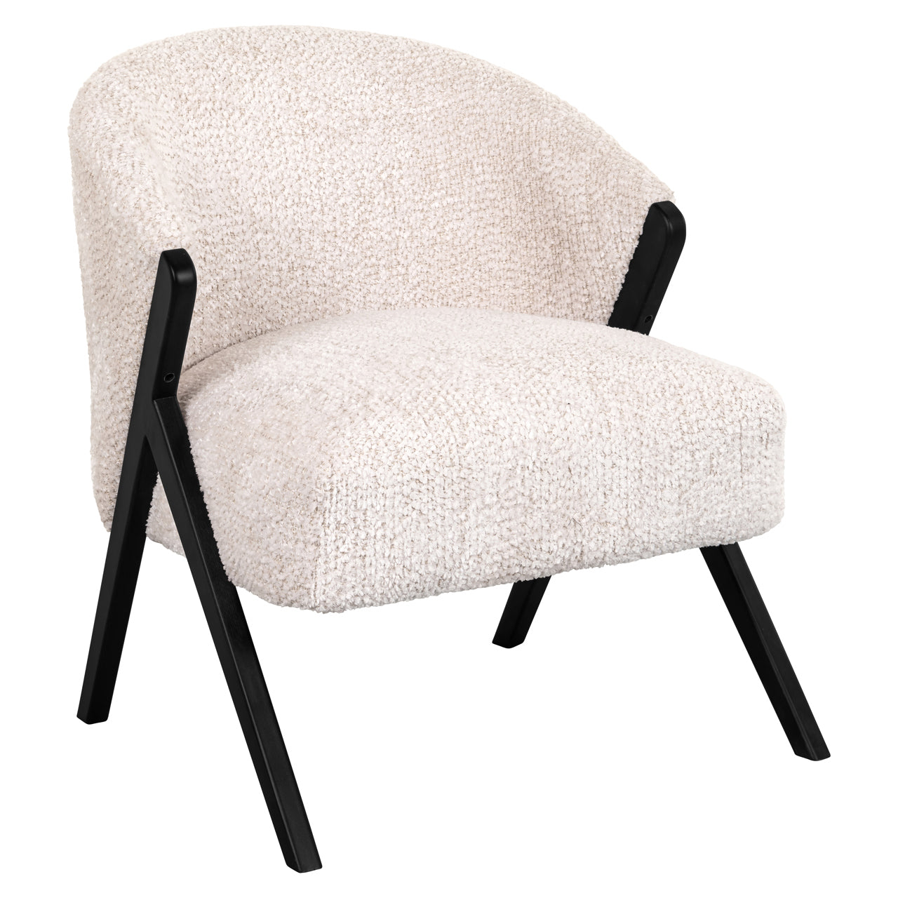 Lounge chair Mia customized fire retardant by Richmond Interiors