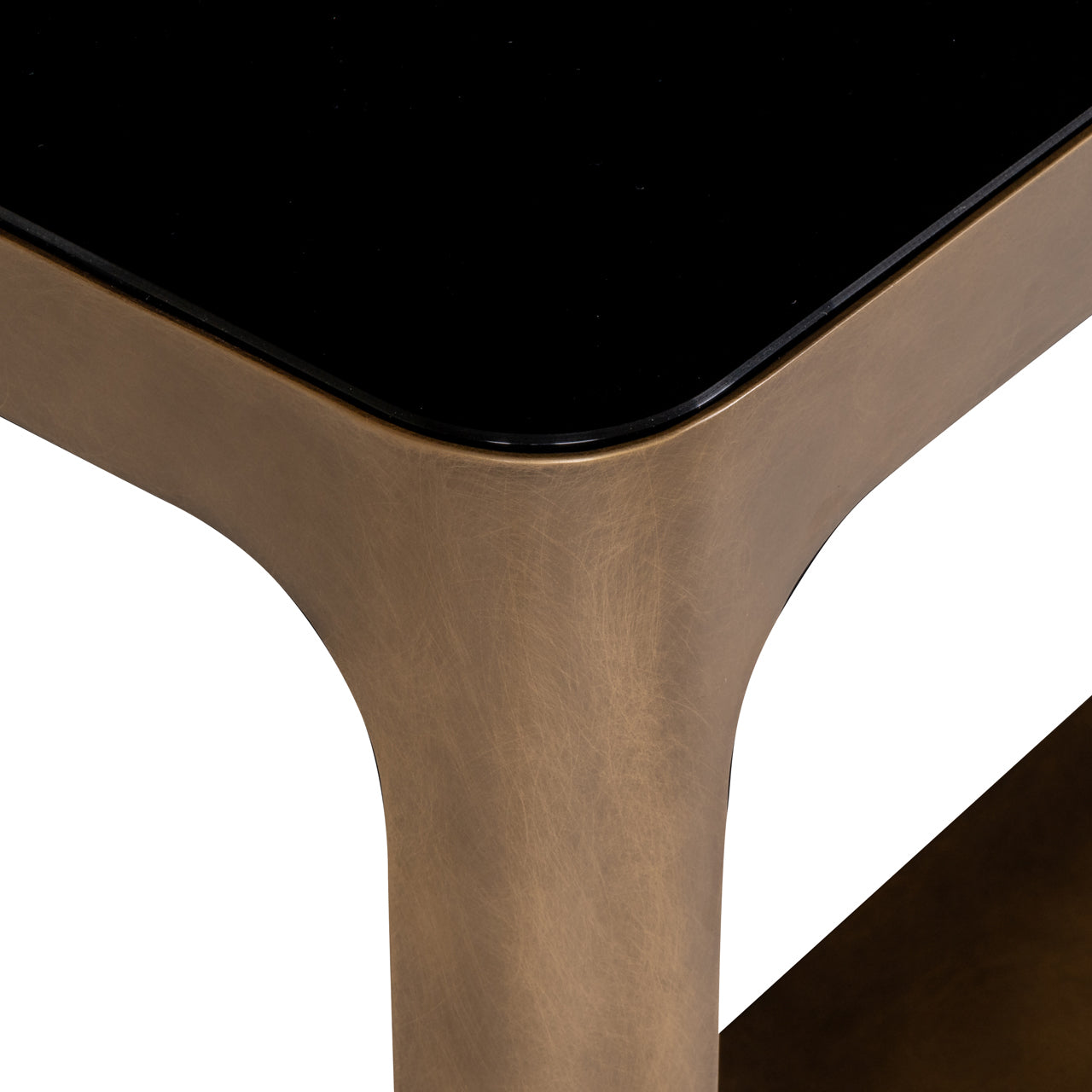 Claridge Beige Ceramic Top Console Table by Richmond Interiors