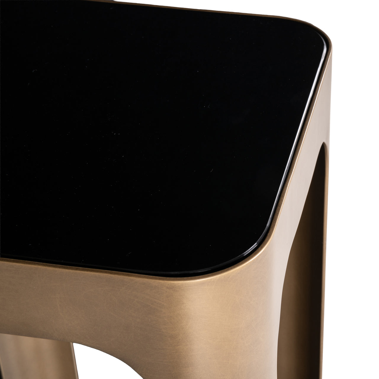 Claridge Antique Gold Ceramic Top Column by Richmond Interiors