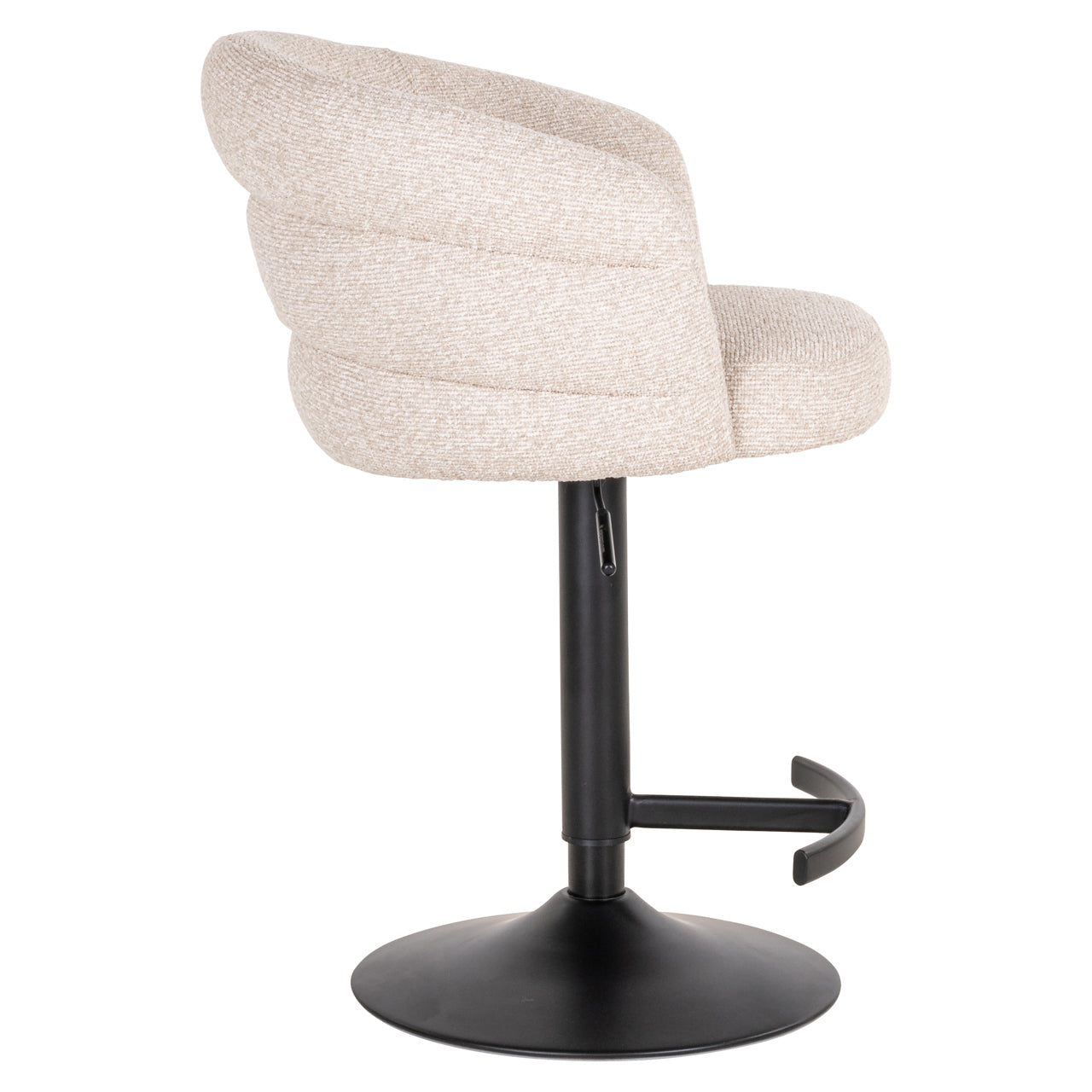 Nikki Biscotti Swivel Bar Stool by Richmond Interiors