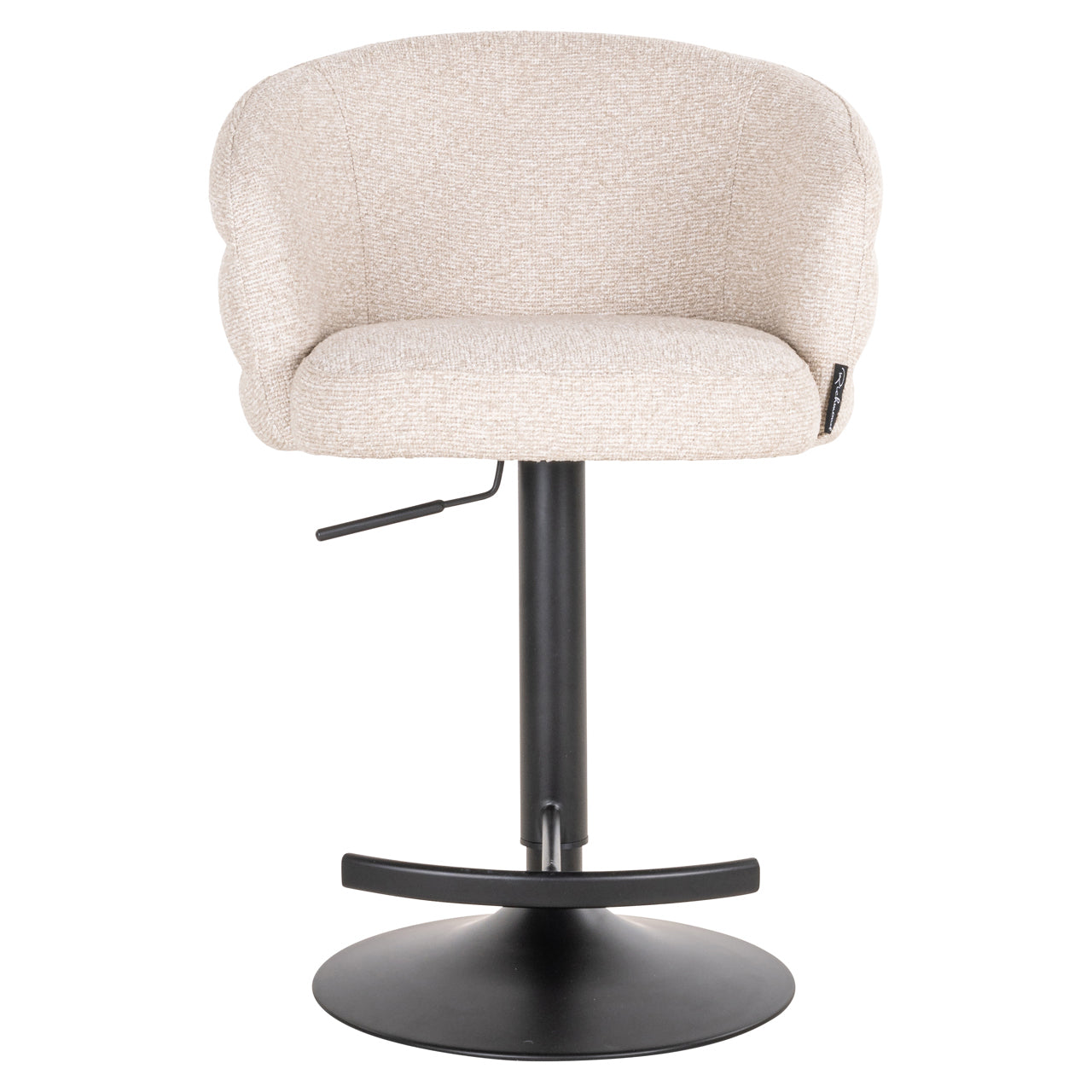 Nikki Biscotti Swivel Bar Stool by Richmond Interiors
