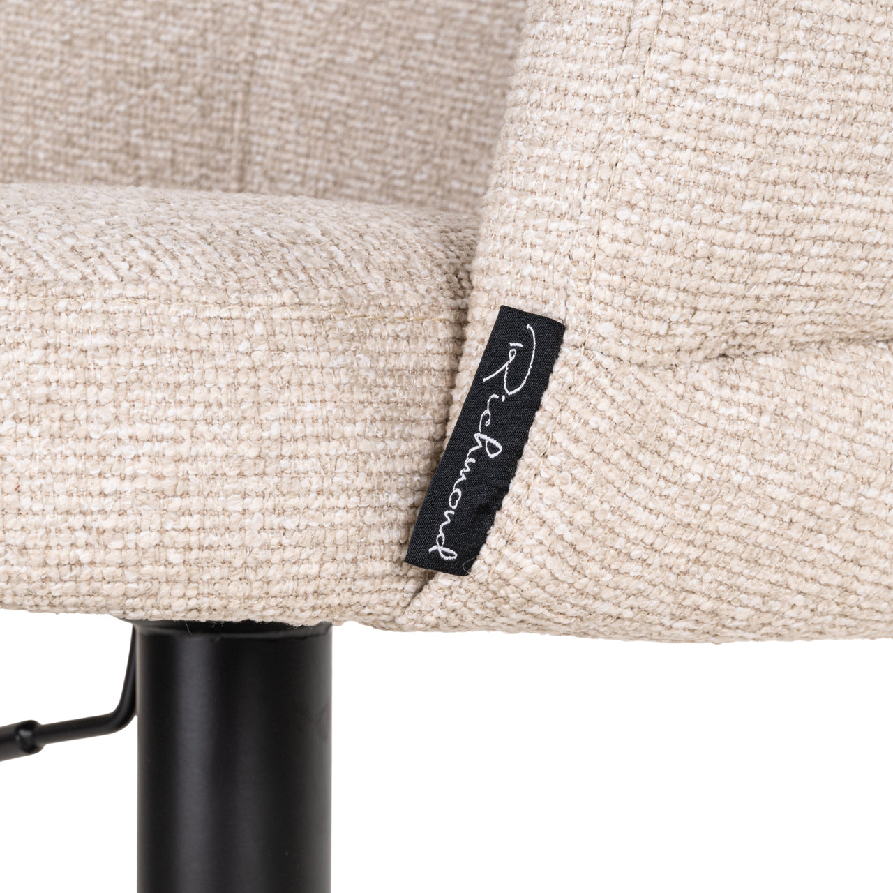 Nikki Biscotti Swivel Bar Stool by Richmond Interiors