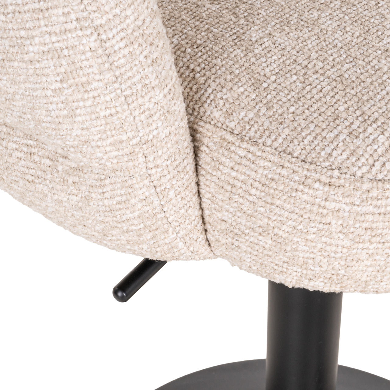 Nikki Biscotti Swivel Bar Stool by Richmond Interiors