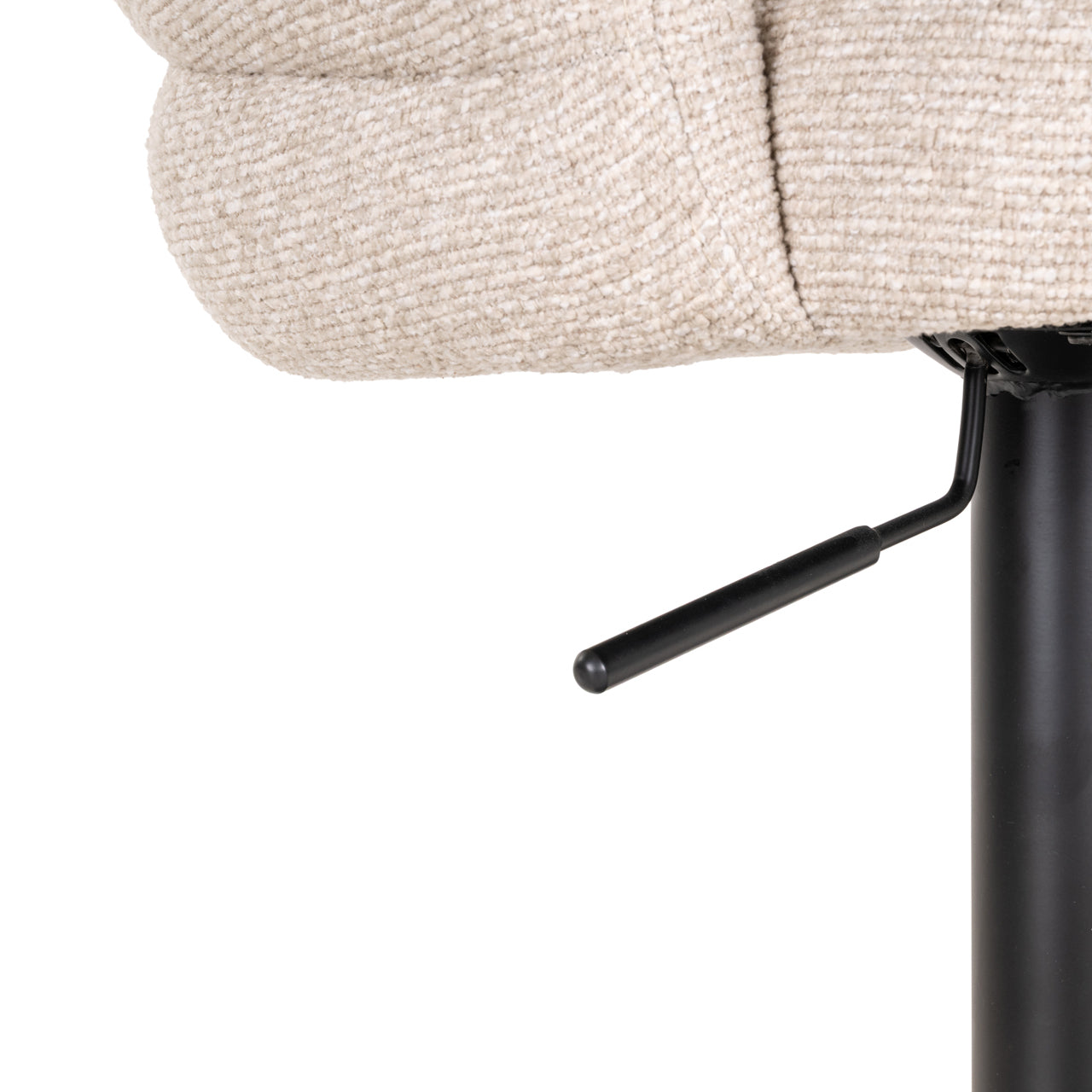 Nikki Biscotti Swivel Bar Stool by Richmond Interiors