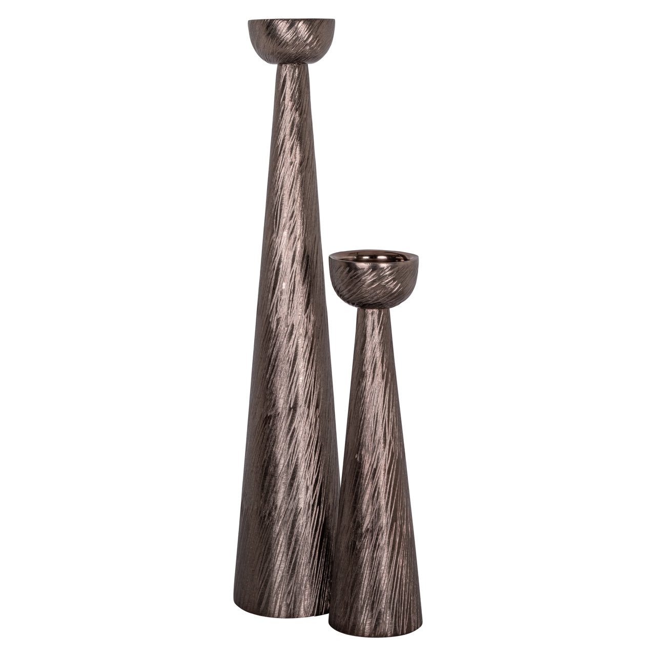 Candle holder Saphira smoke large by Richmond Interiors