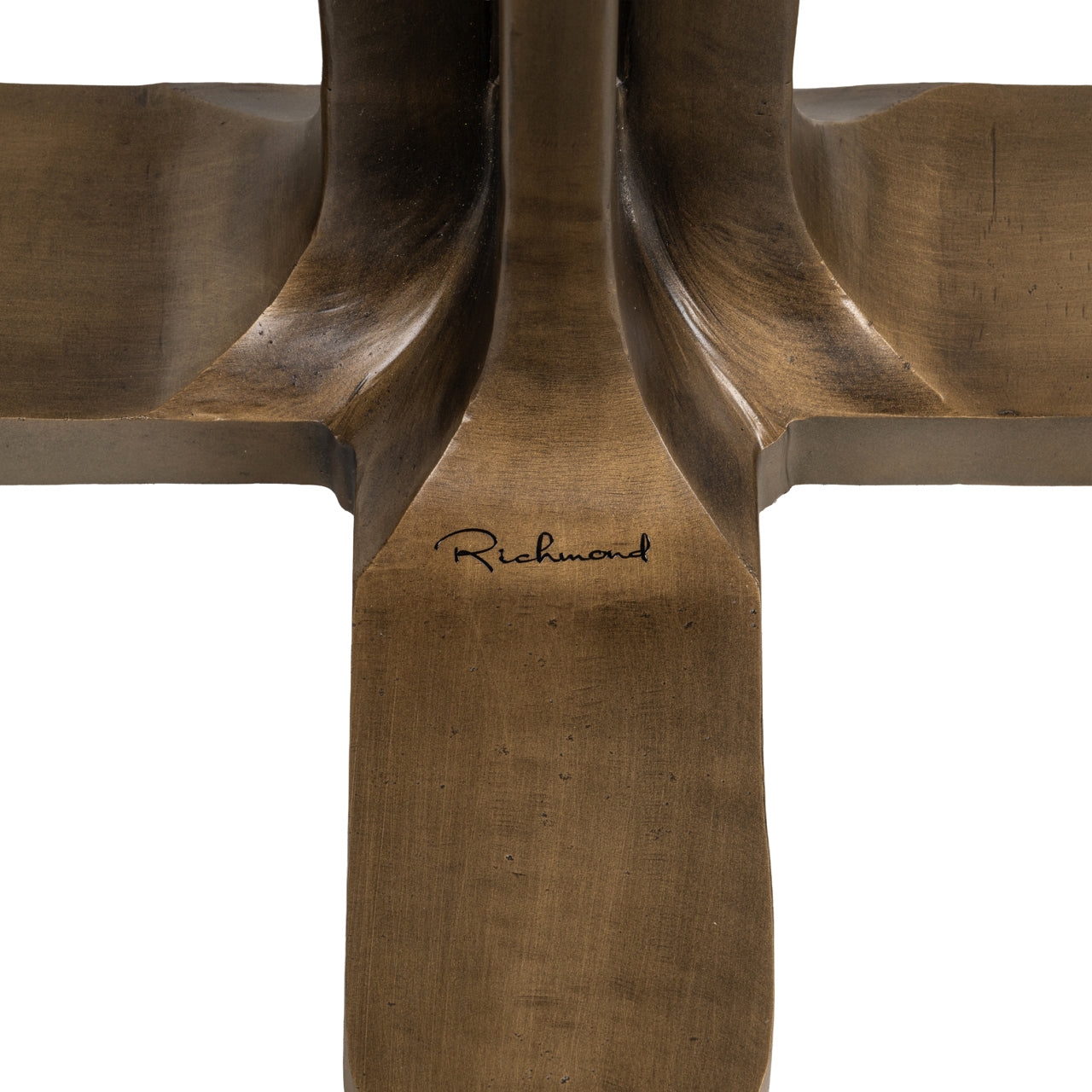 Revelin Dark Brown Bar Table - 80cm by Richmond Interiors