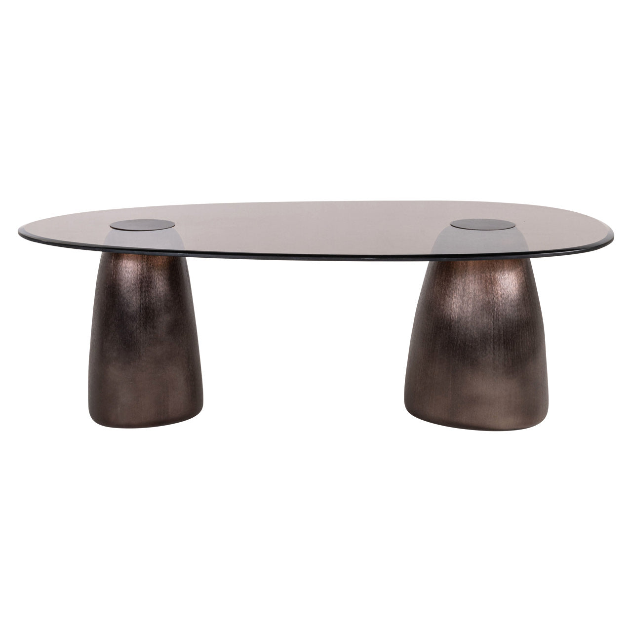 Coffee table Hayden bronze oval by Richmond Interiors