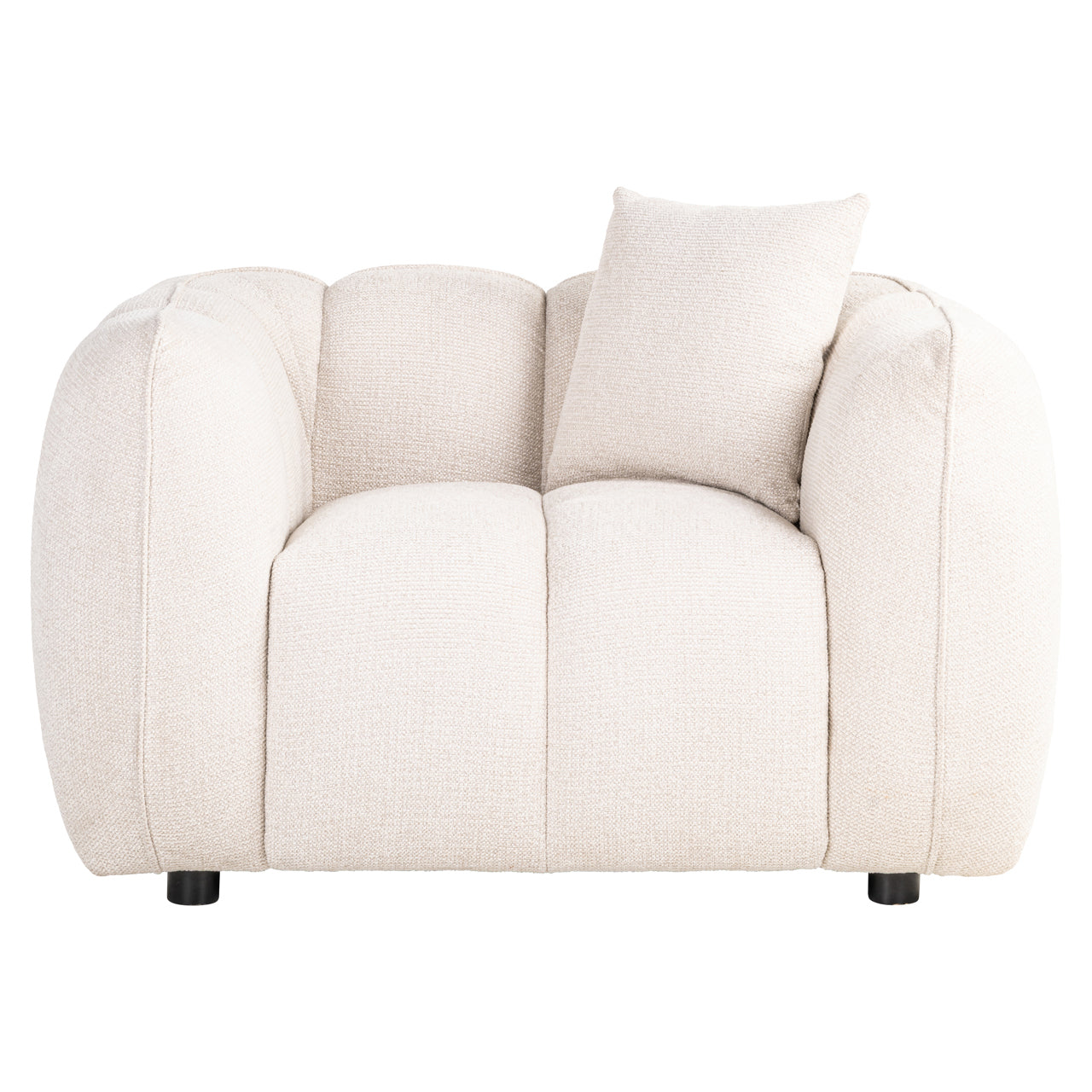 Lounge chair Jezebel cream fancy by Richmond Interiors