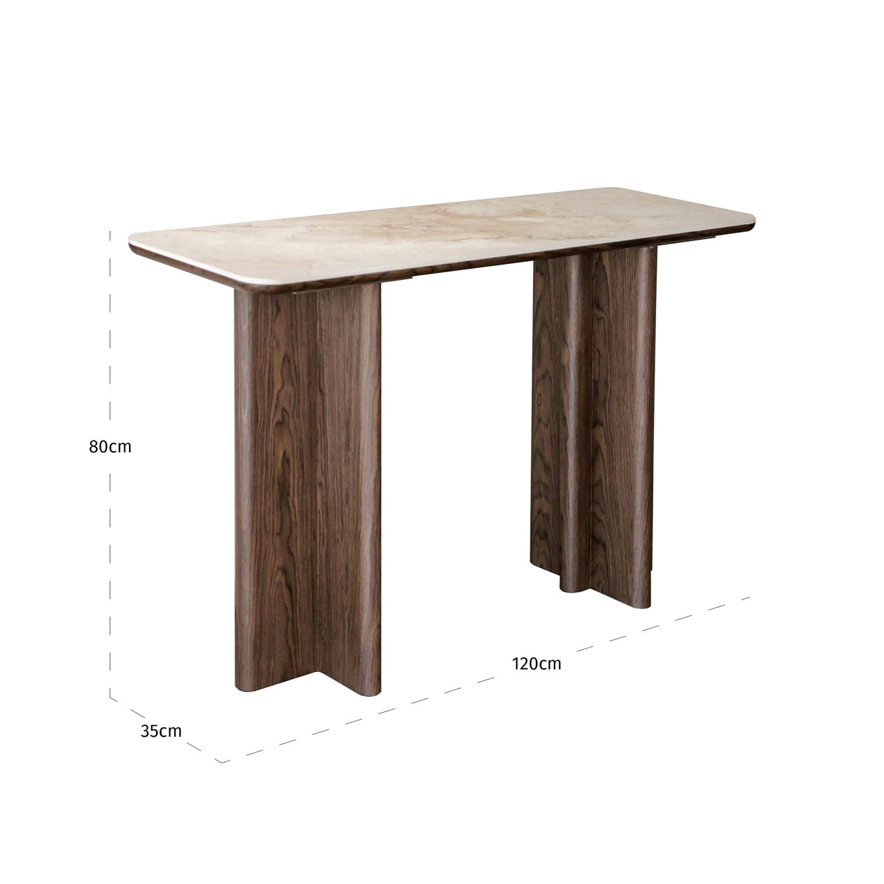 Console Colson brown by Richmond Interiors