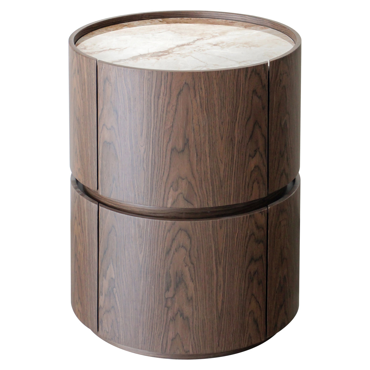 Nightstand Ellery brown 2-drawers by Richmond Interiors