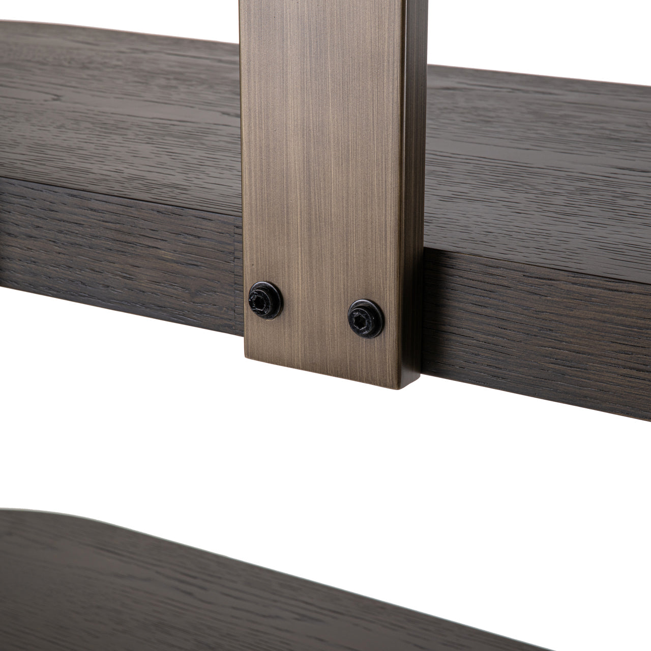 Ellington Brown Oak Veneer Display Cabinet by Richmond Interiors