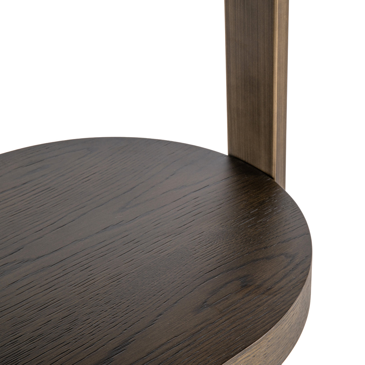 Ellington Brown Oak Veneer Display Cabinet by Richmond Interiors